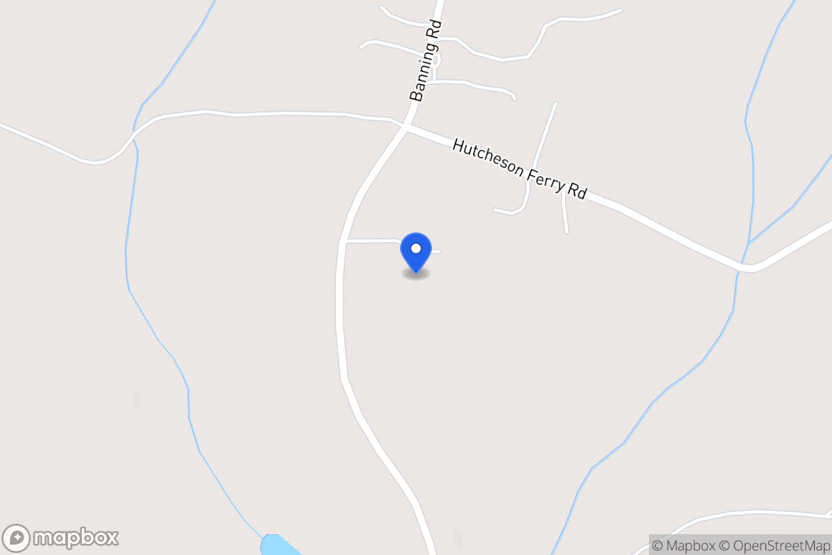 Map of 1371 Banning Rd