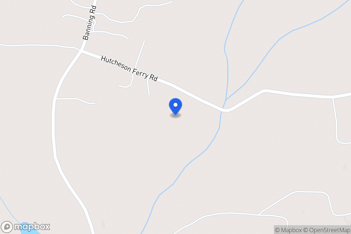 Map of 1601 Hutcheson Ferry Rd