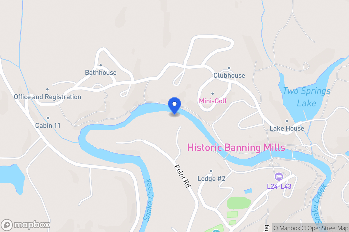 Map of Point Rd