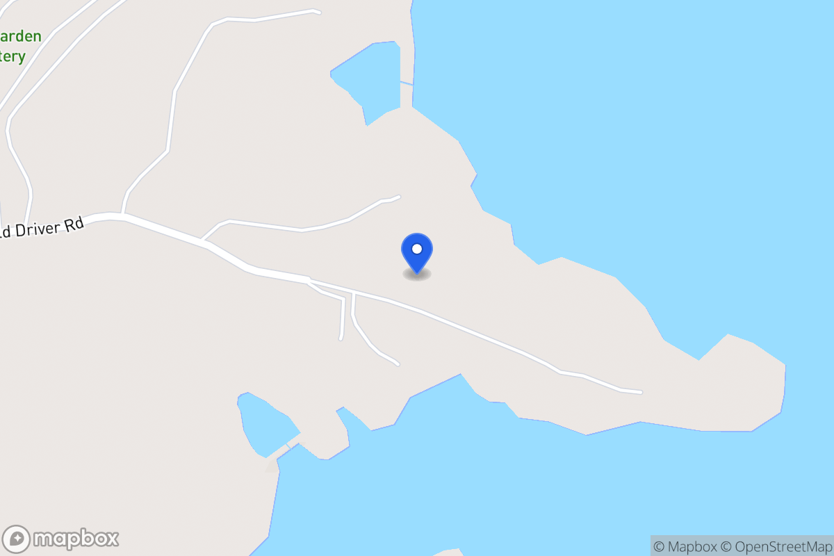 Map of 1050 Old Driver Rd