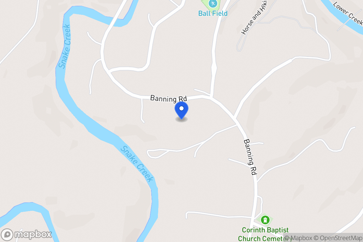Map of 672 Banning Rd