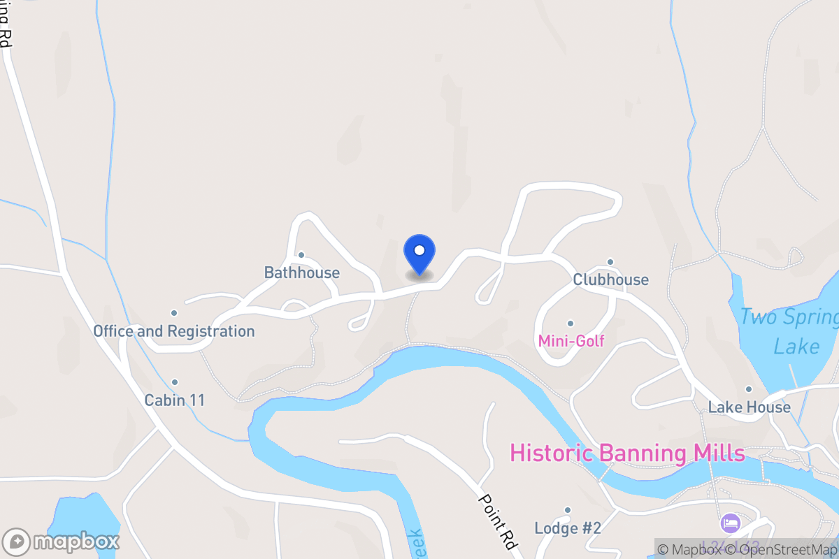 Map of 1105 Banning Rd