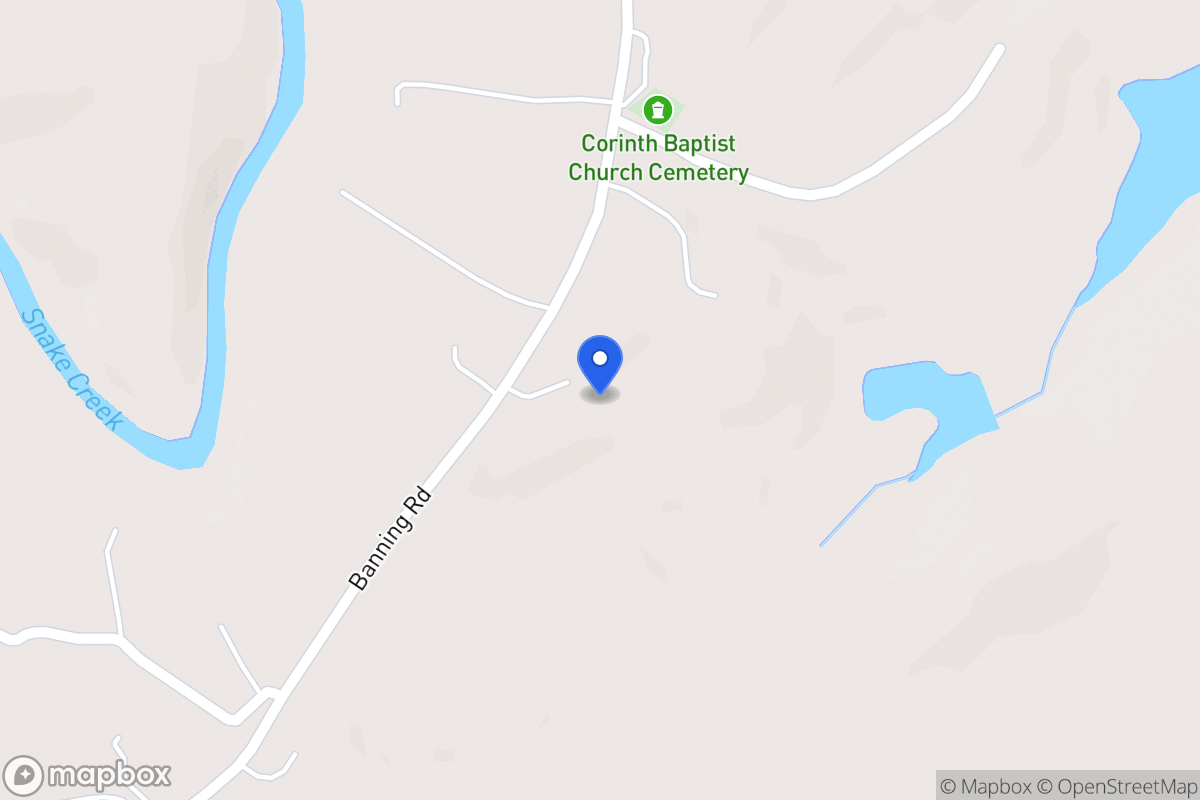 Map of 393 Banning Rd