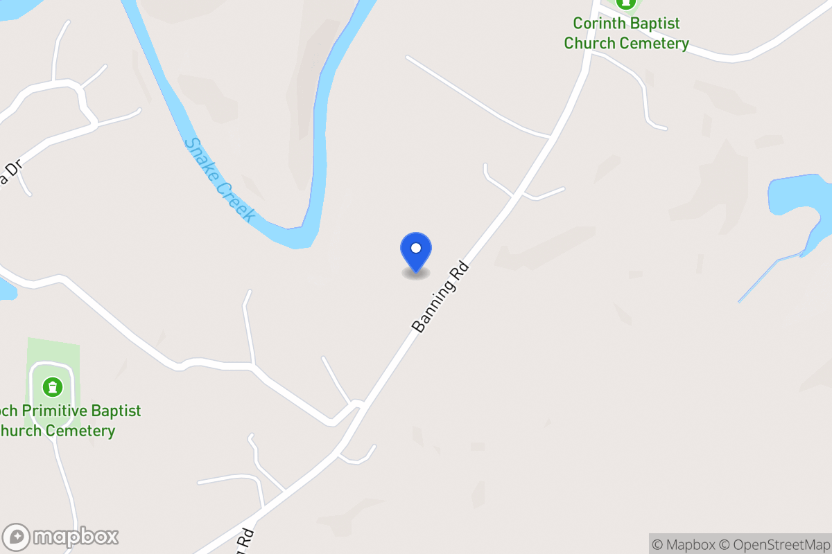 Map of 312 Banning Rd