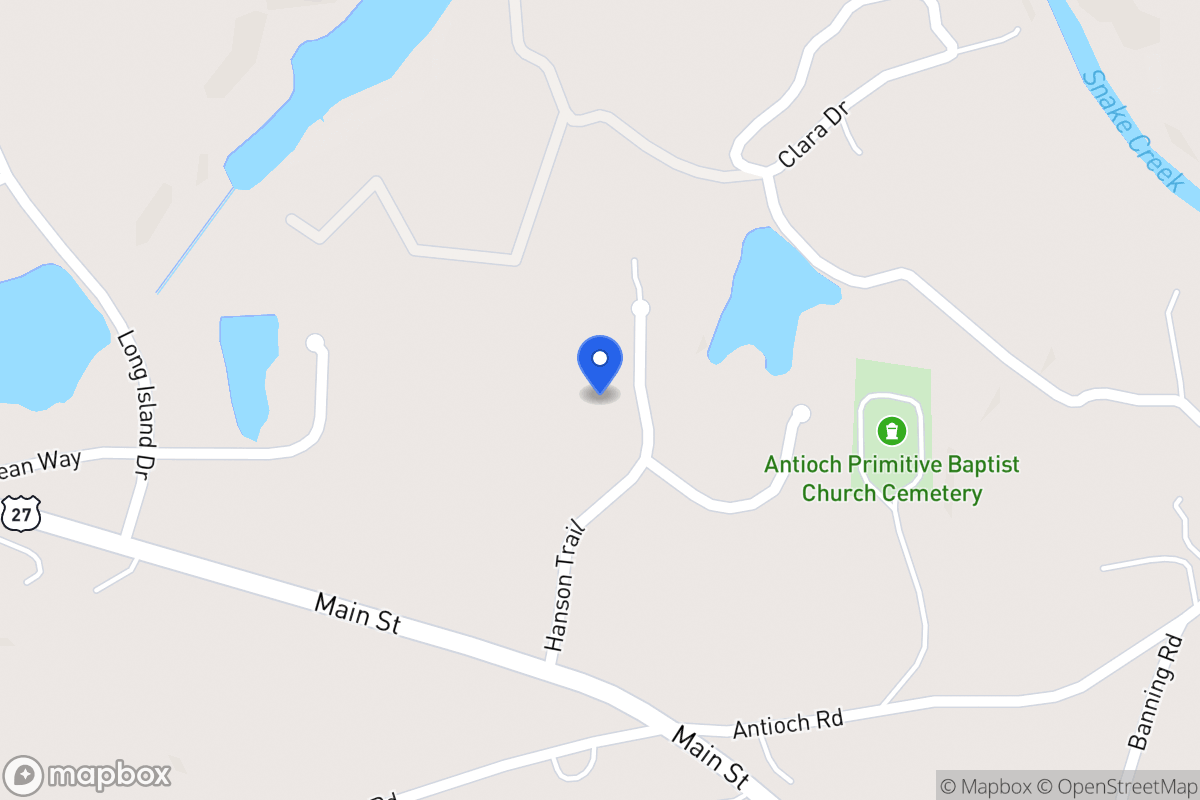 Map of 98 Hanson Trl