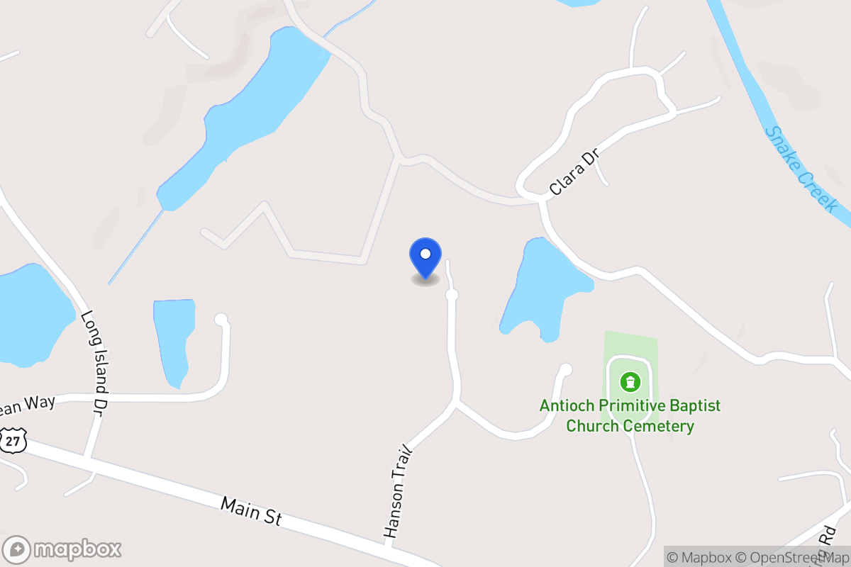 Map of 128 Hanson Trl