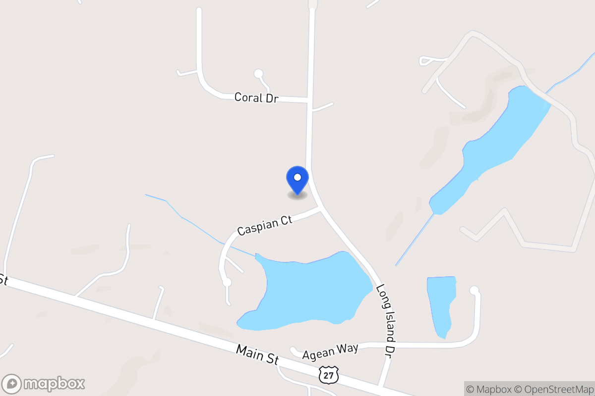 Map of 13 Caspian Ct