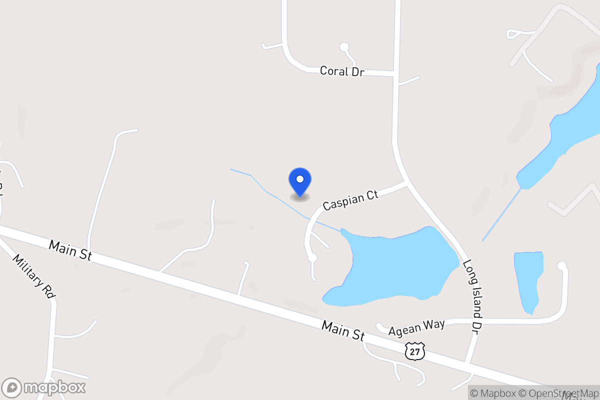 Map of 57 Caspian Ct