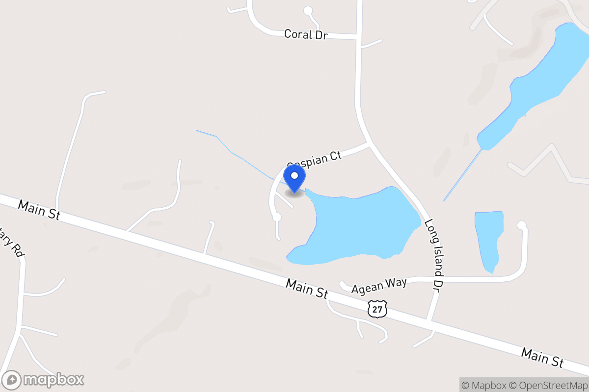 Map of 64 Caspian Ct