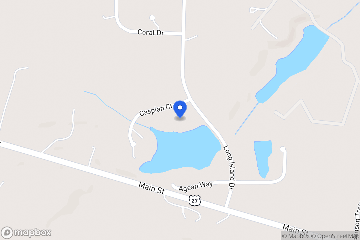 Map of 14 Caspian Ct