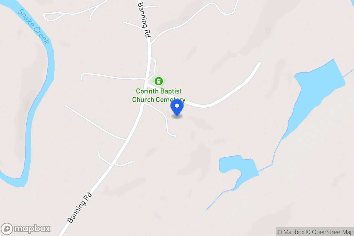 Map of 38 Hickory Bluff Dr