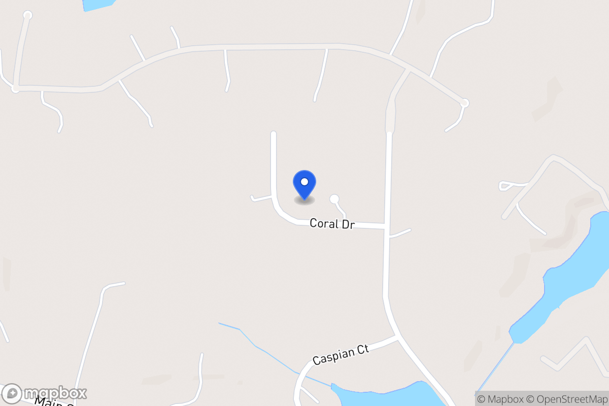 Map of 61 Coral Dr
