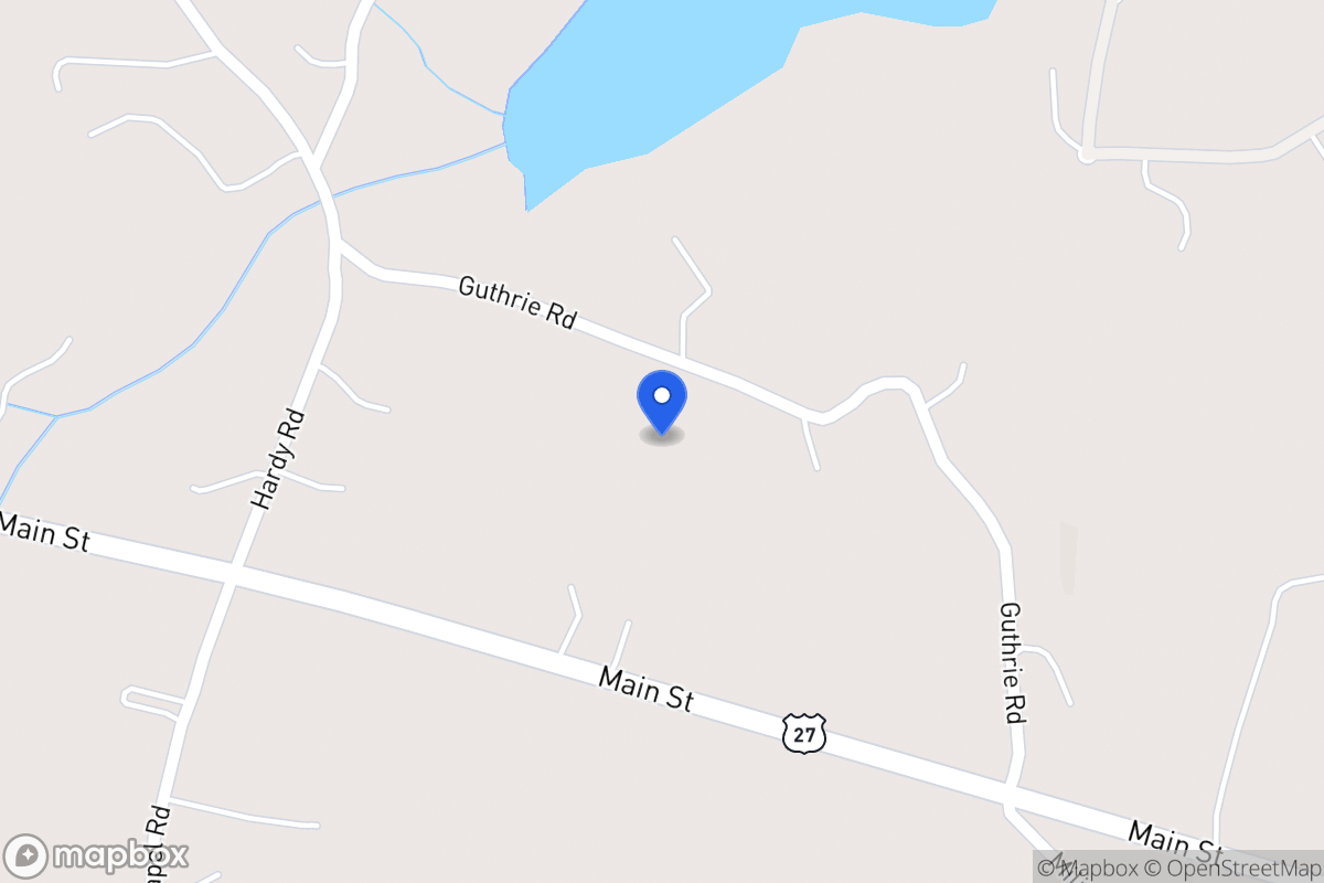 Map of 190 Guthrie Rd