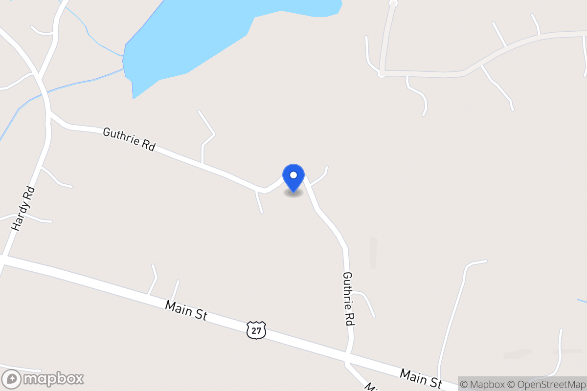Map of 126 Guthrie Rd