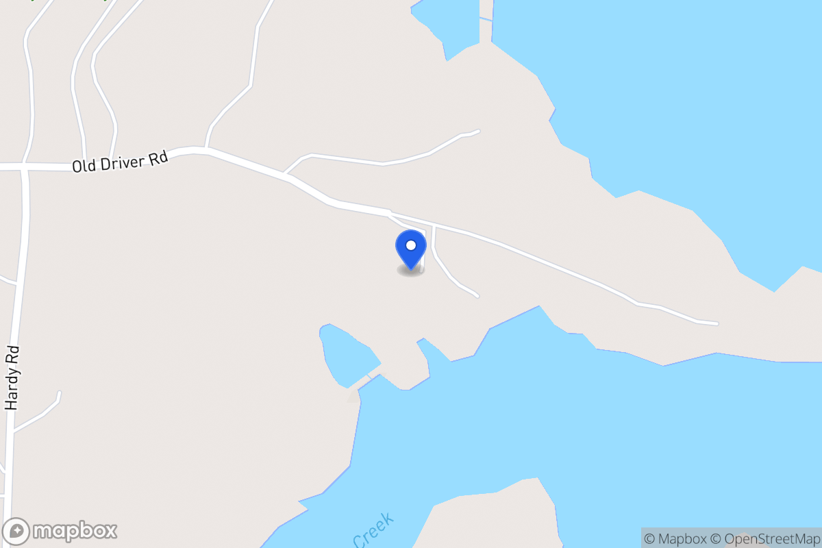 Map of 1007 Old Driver Rd