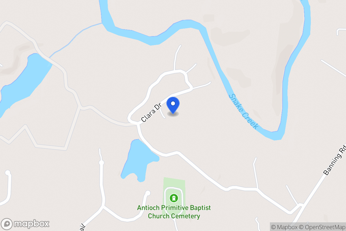 Map of 474 Clara Dr