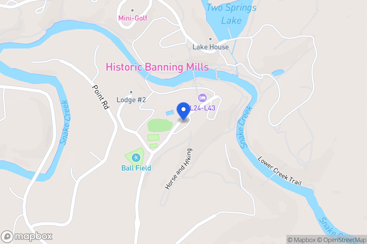 Map of 205 Horseshoe Dam Rd