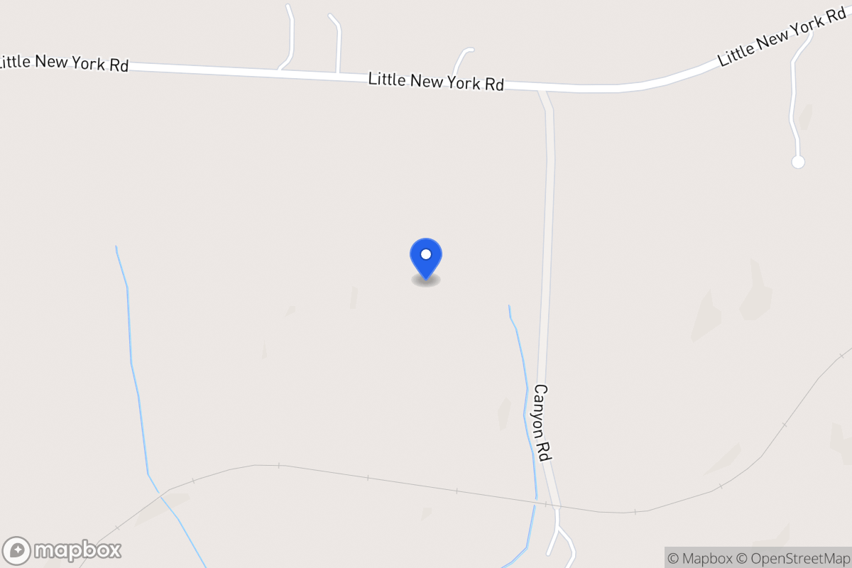 Map of 1357 Little New York Rd