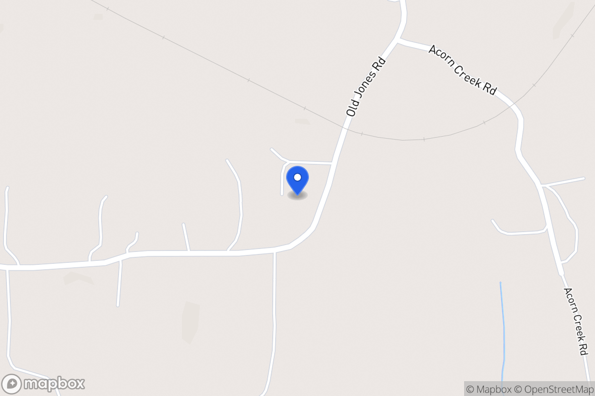 Map of 355 Old Jones Rd