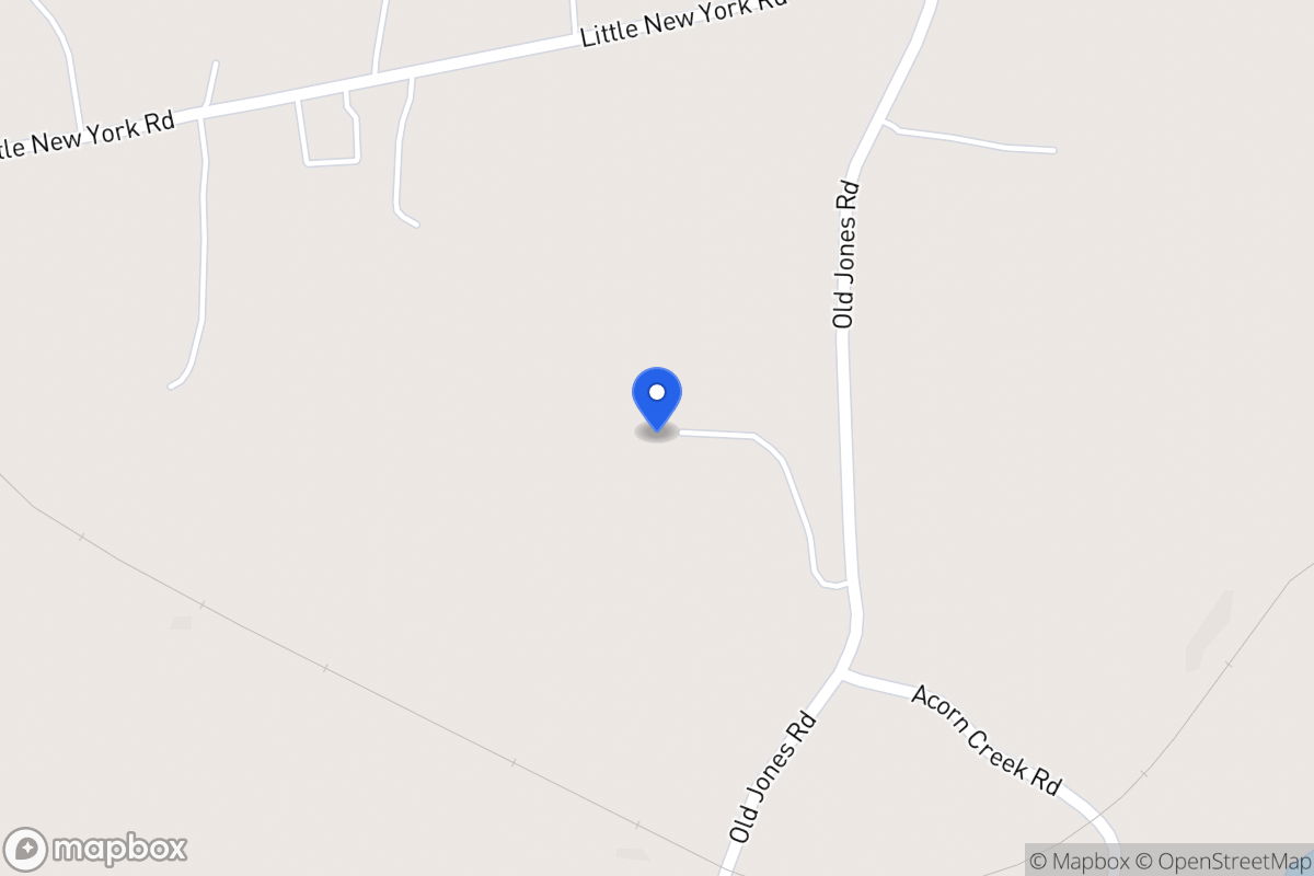 Map of 155 Old Jones Rd
