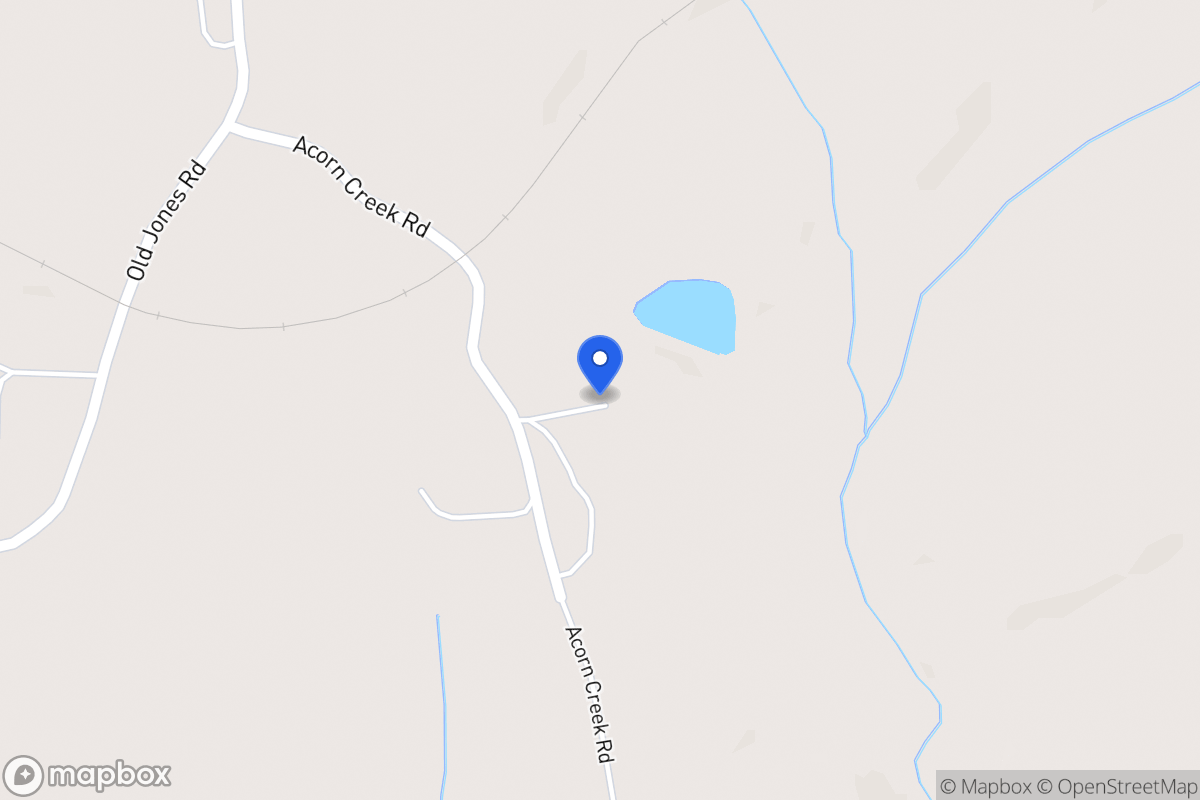 Map of 1855 Acorn Creek Rd