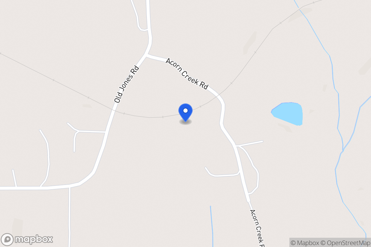 Map of 1900 Acorn Creek Rd