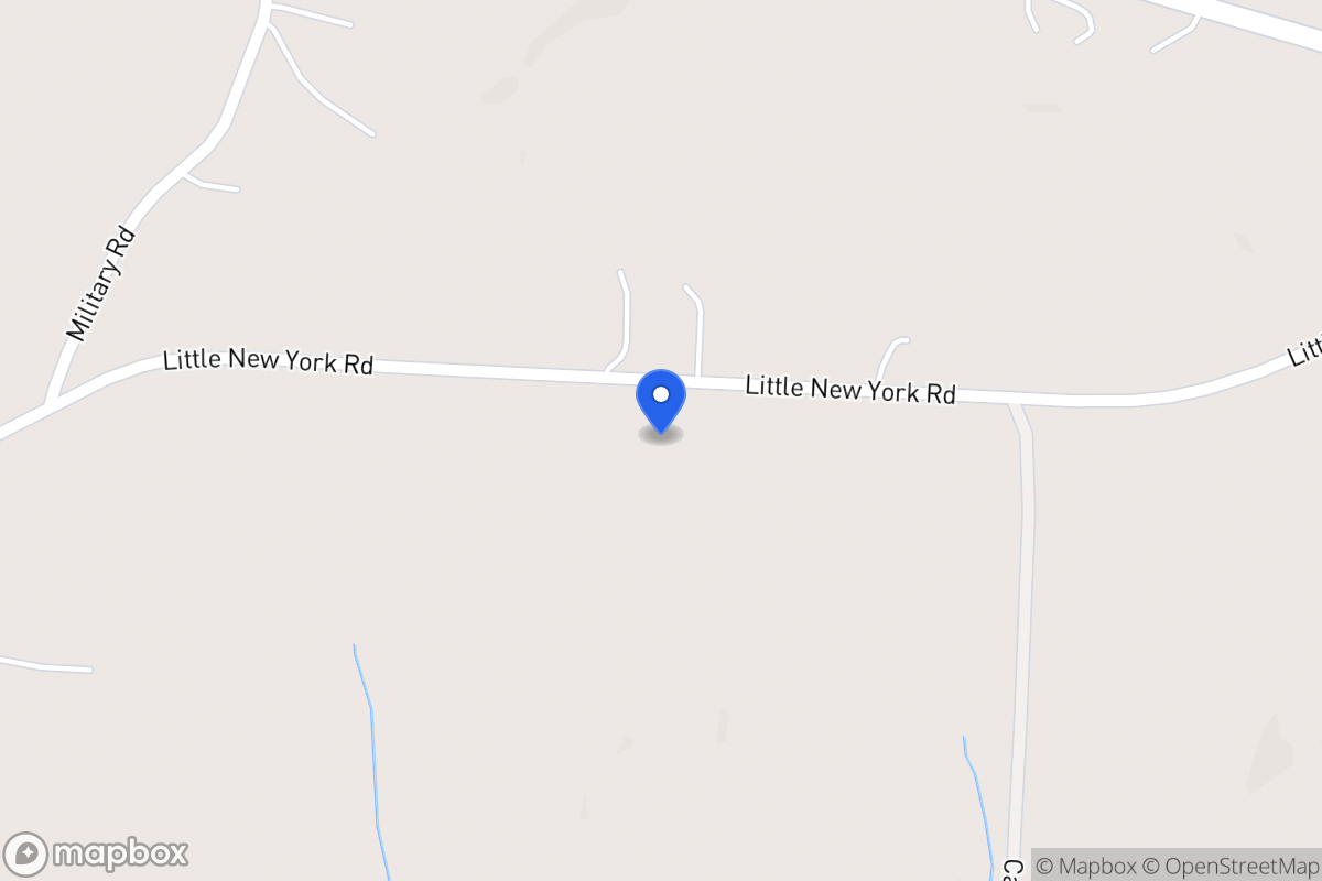 Map of 1297 Little New York Rd