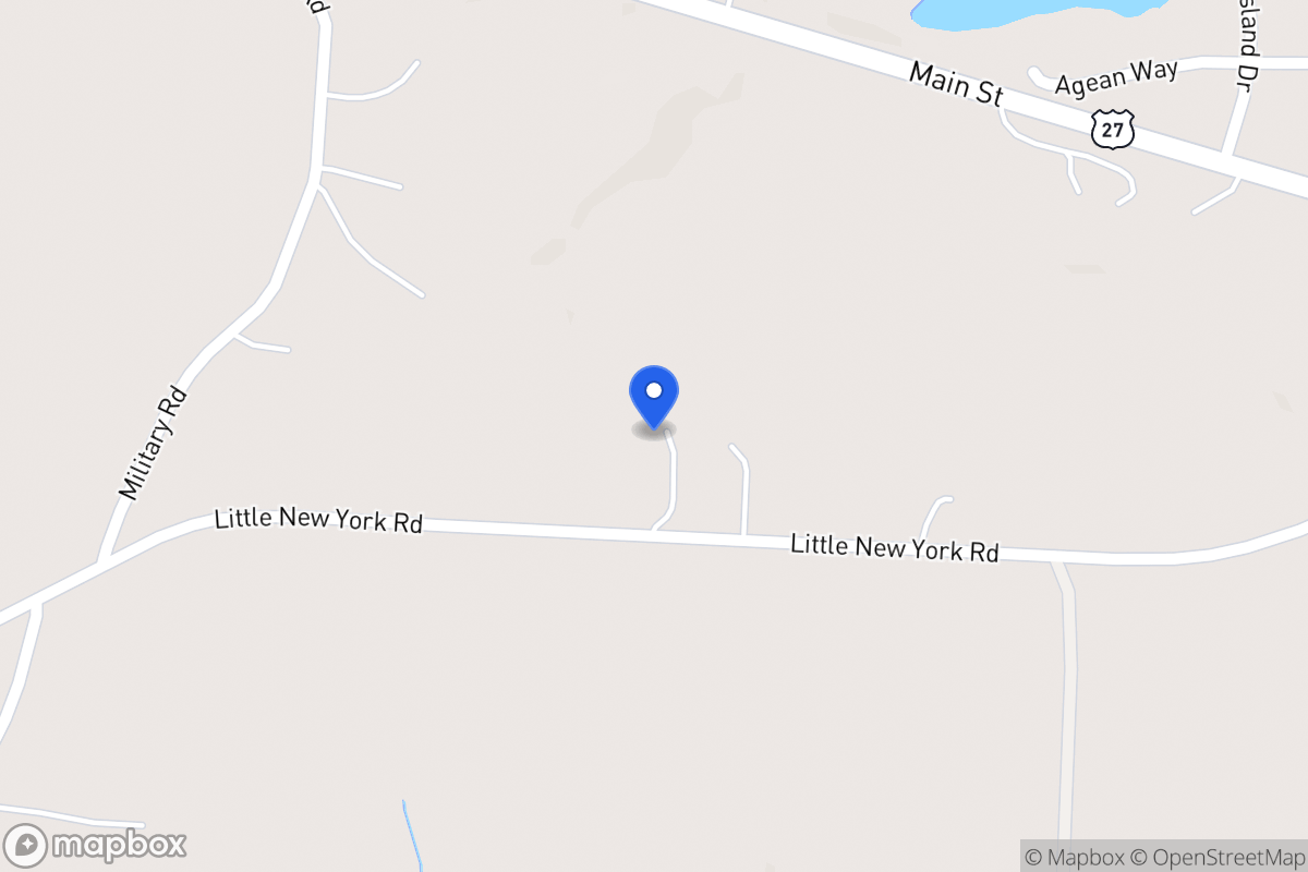 Map of 1270 Little New York Rd
