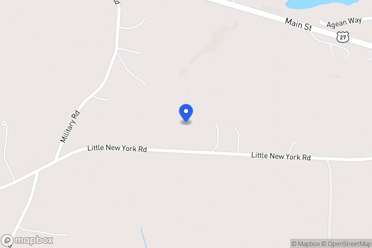 Map of 1250 Little New York Rd
