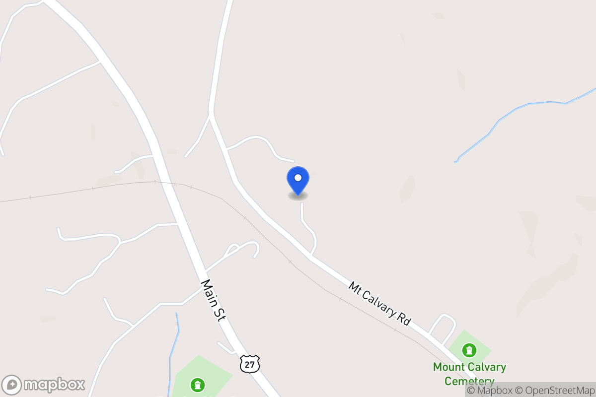 Map of 201 Mt Calvary Rd