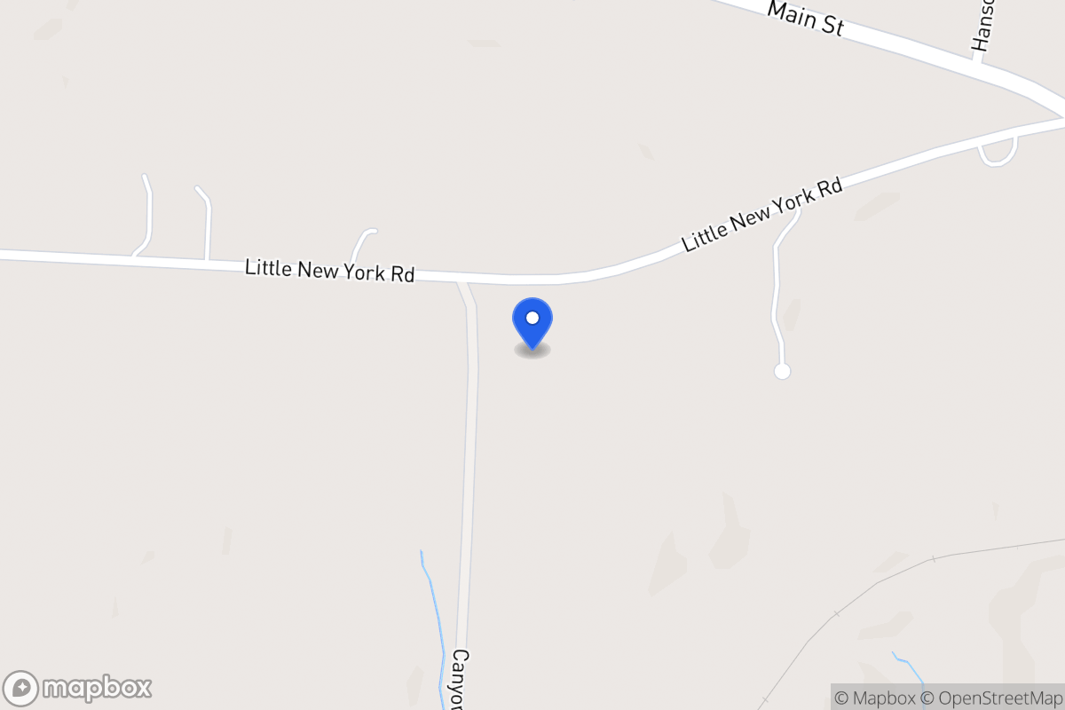 Map of 1503 Little New York Rd