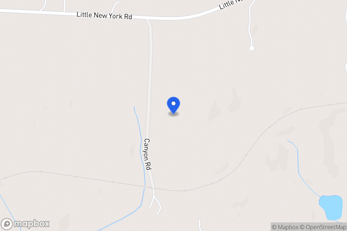 Map of 1487 Little New York Rd