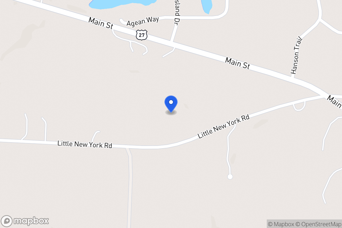 Map of 1520 Little New York Rd