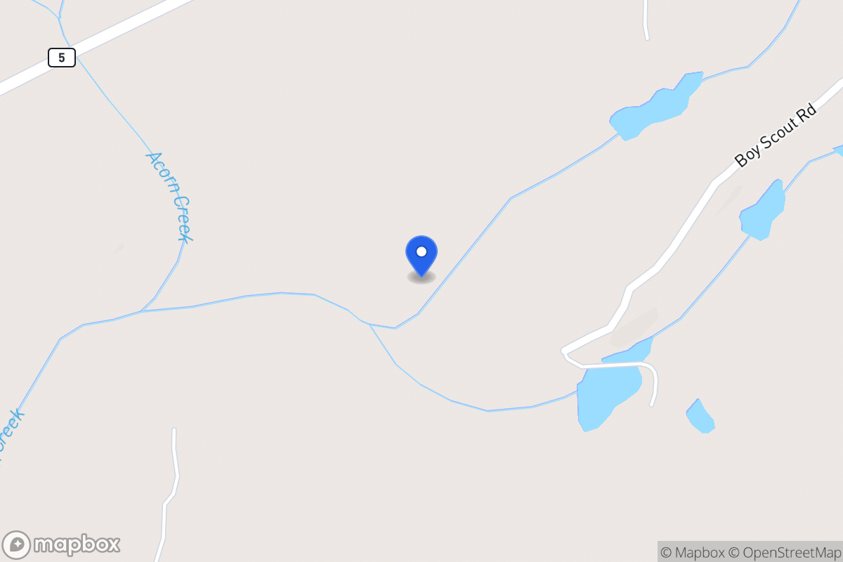 Map of Old Boy Scout Rd