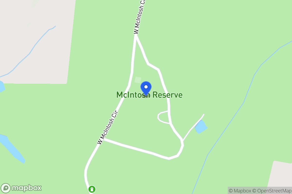 Map of 1046 W Mcintosh Cir