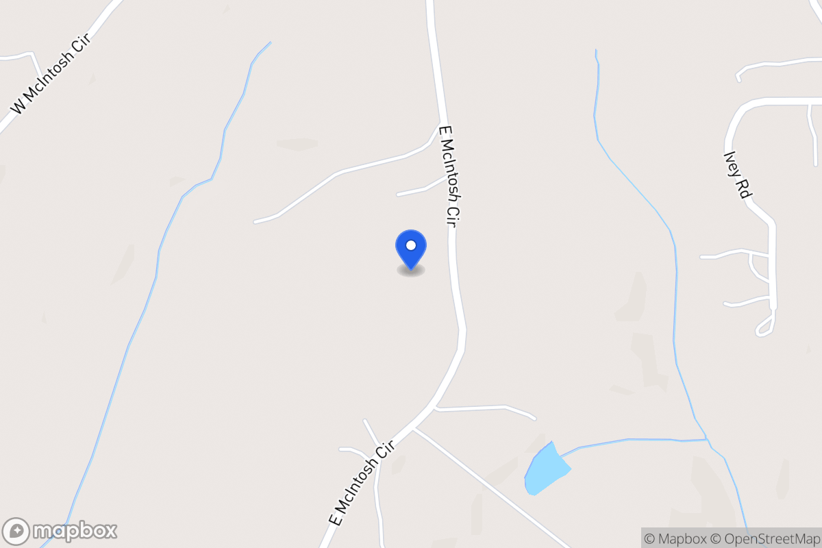 Map of 155 E Mcintosh Cir