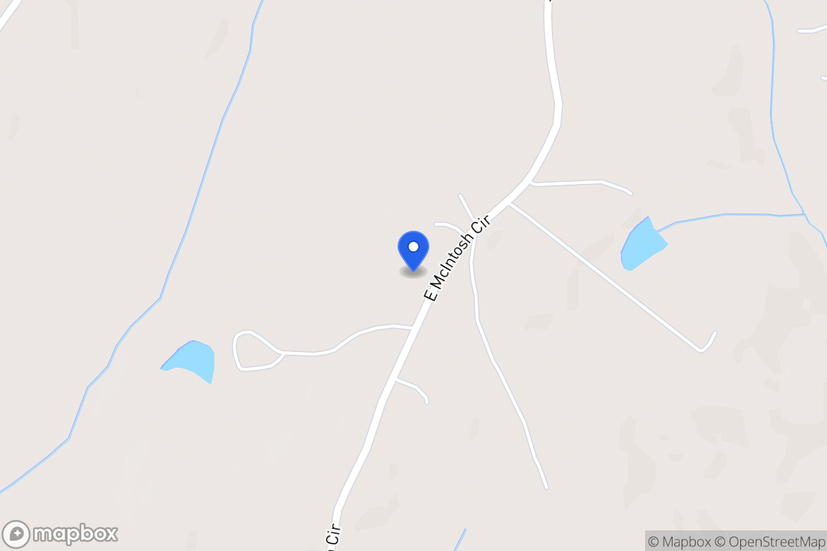 Map of 291 E Mcintosh Cir