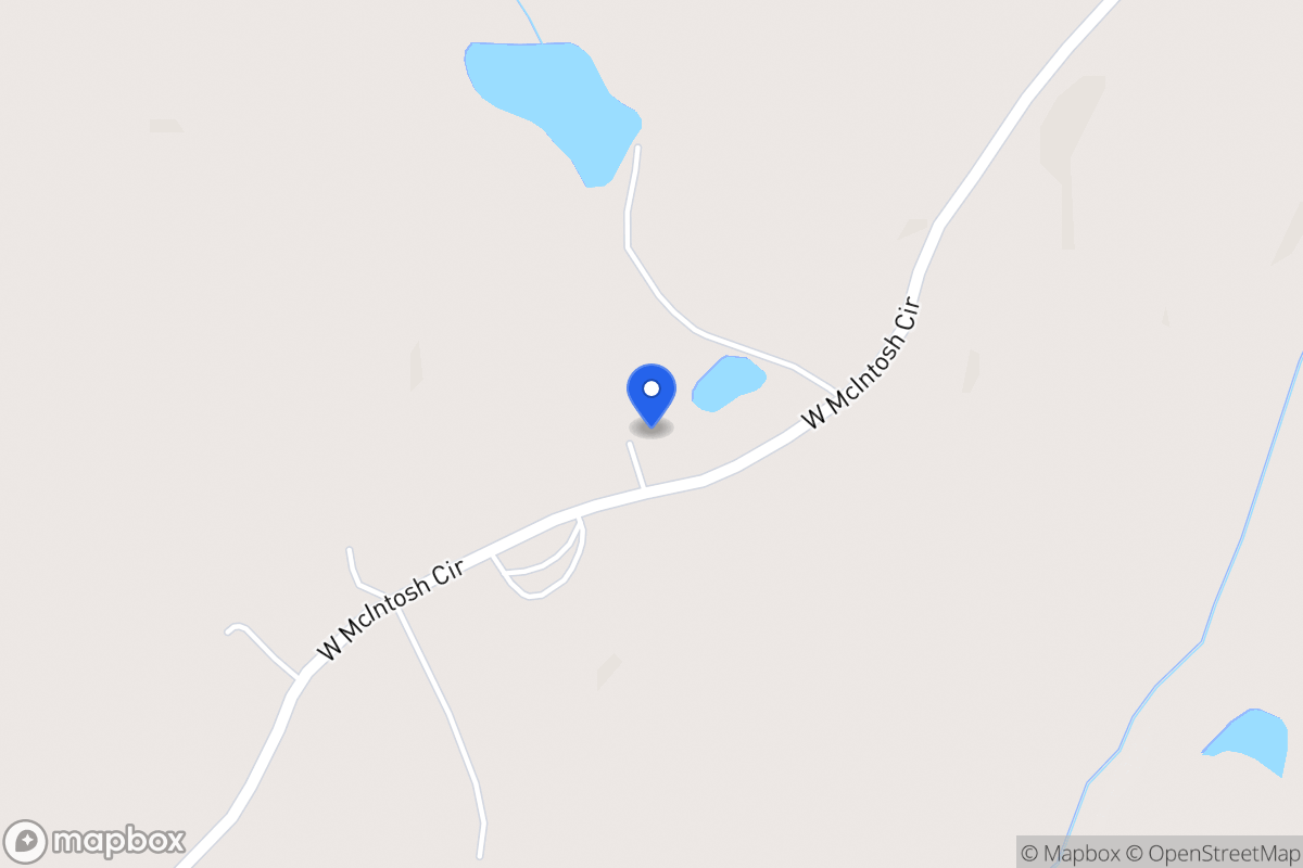 Map of 321 W Mcintosh Cir