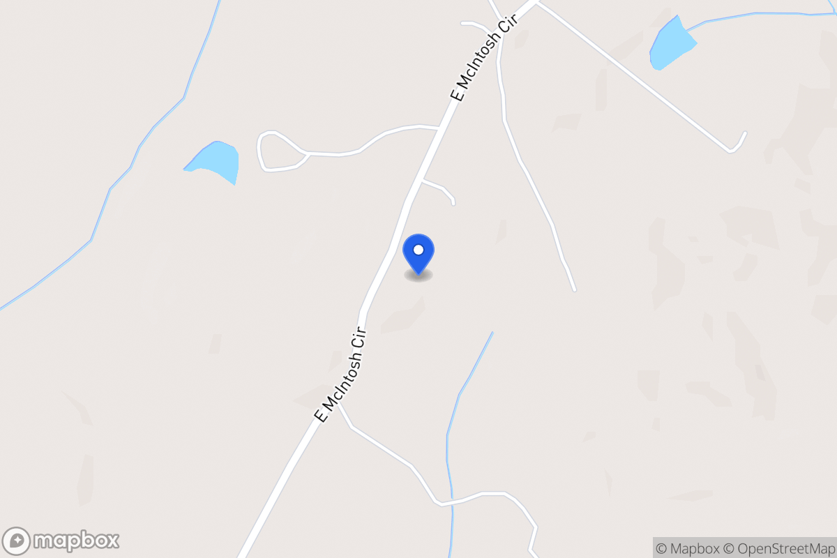 Map of 322 E Mcintosh Cir