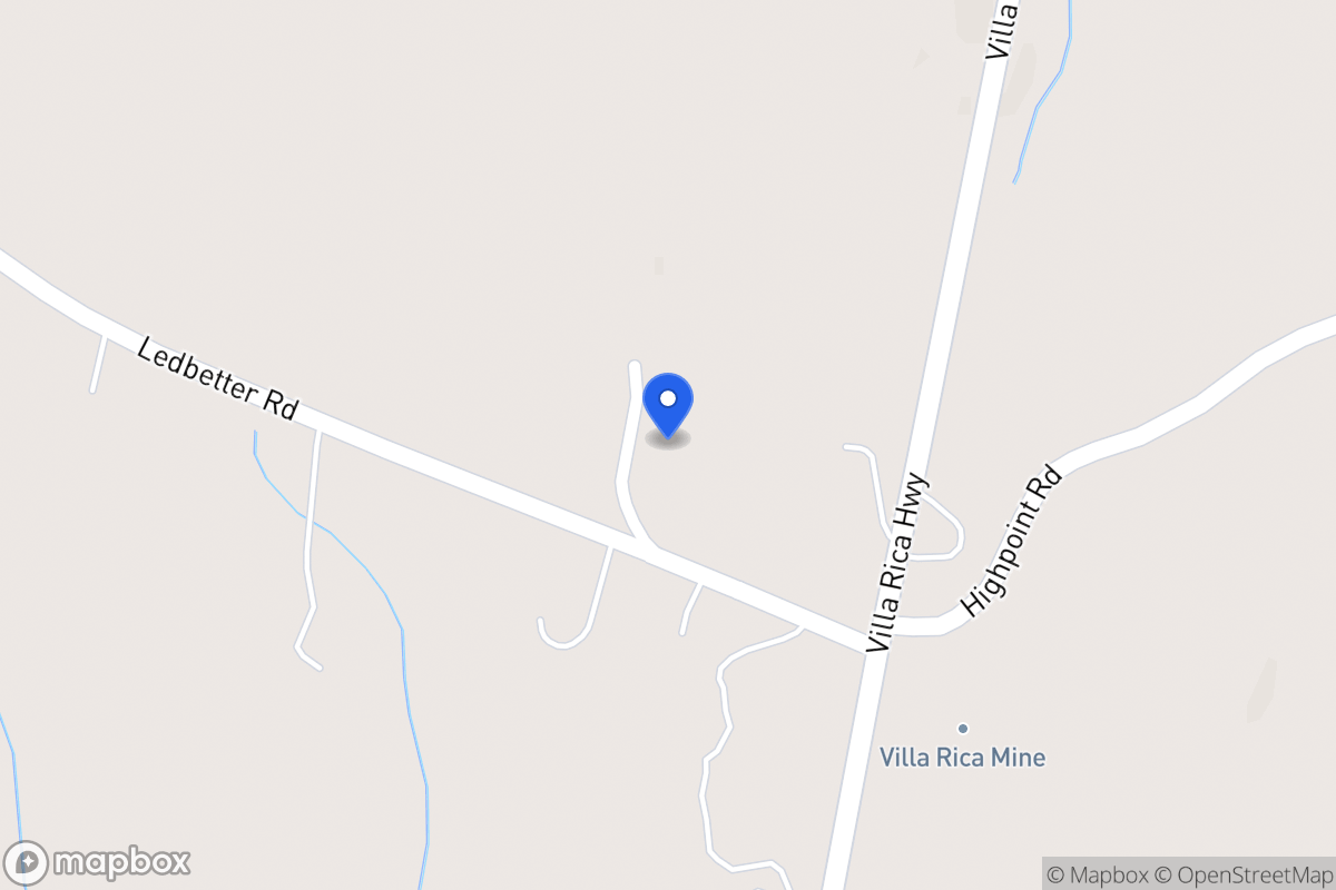 Map of 1068 Old Ledbetter Rd