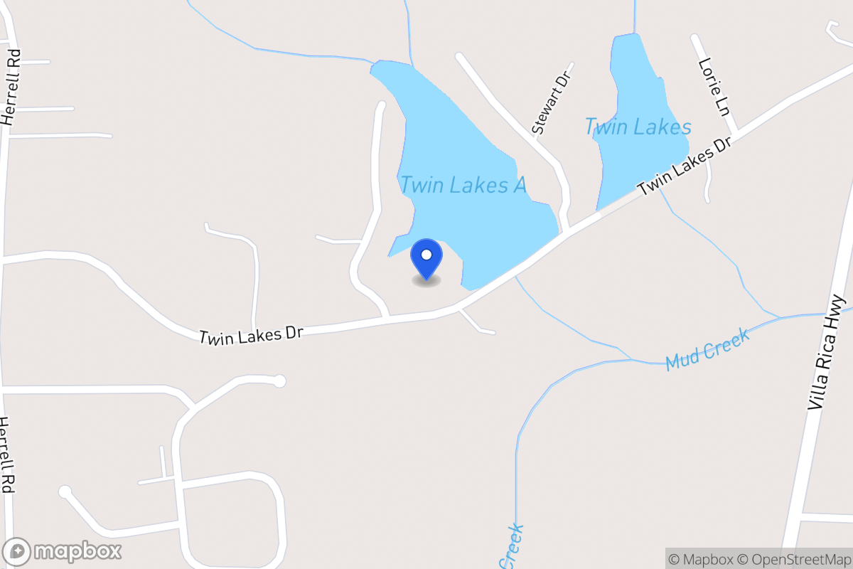 Map of 212 Twin Lakes Dr