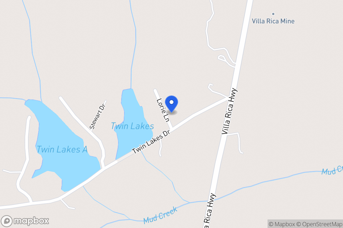 Map of 19 Twin Lakes Dr