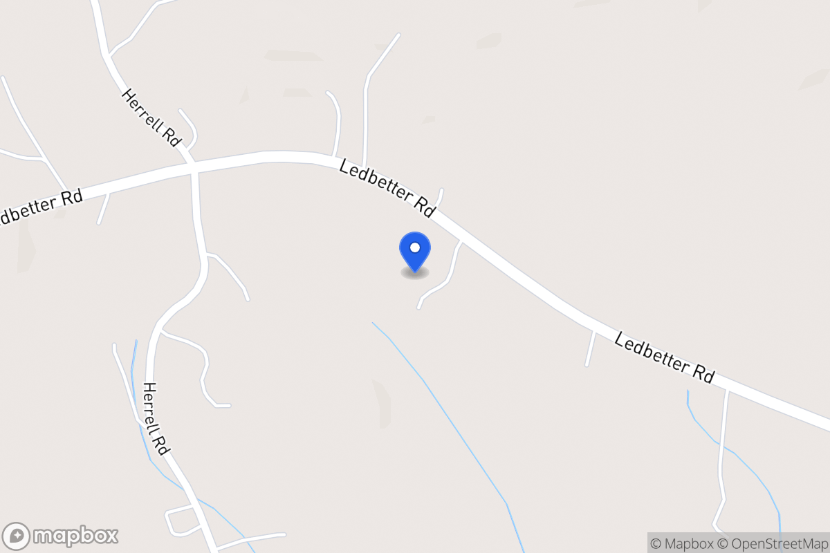 Map of 831 Ledbetter Rd
