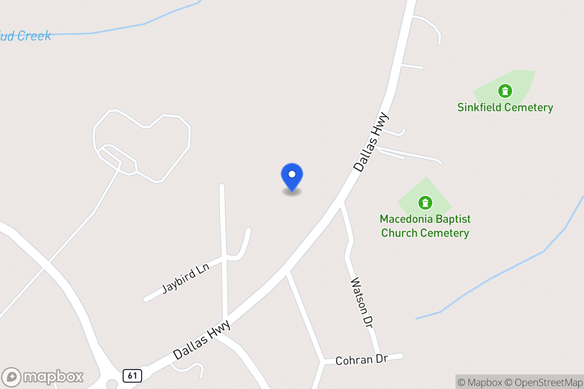 Map of 1218 Dallas Hwy