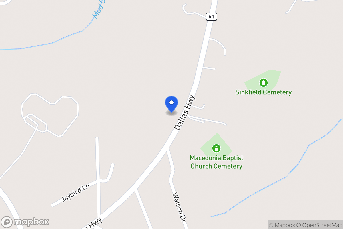 Map of 1276 Dallas Hwy