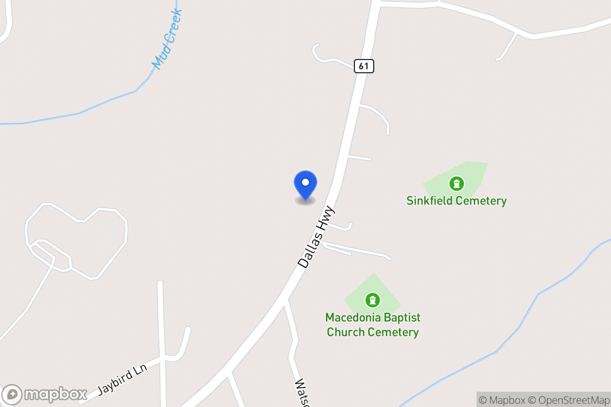 Map of 1290 Dallas Hwy