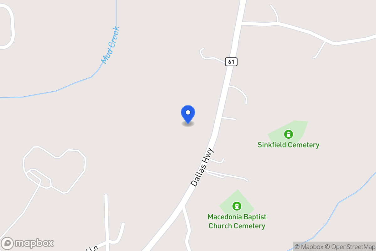 Map of 1306 Dallas Hwy