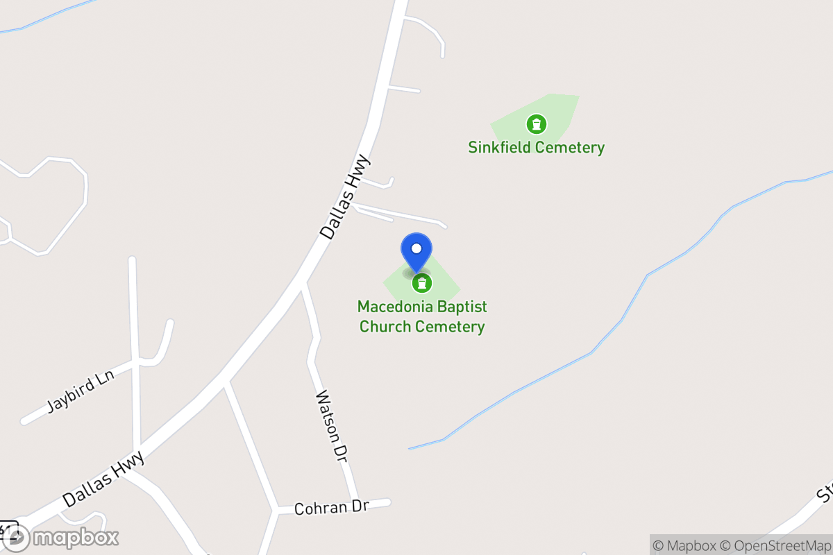 Map of 2000 Dallas Hwy