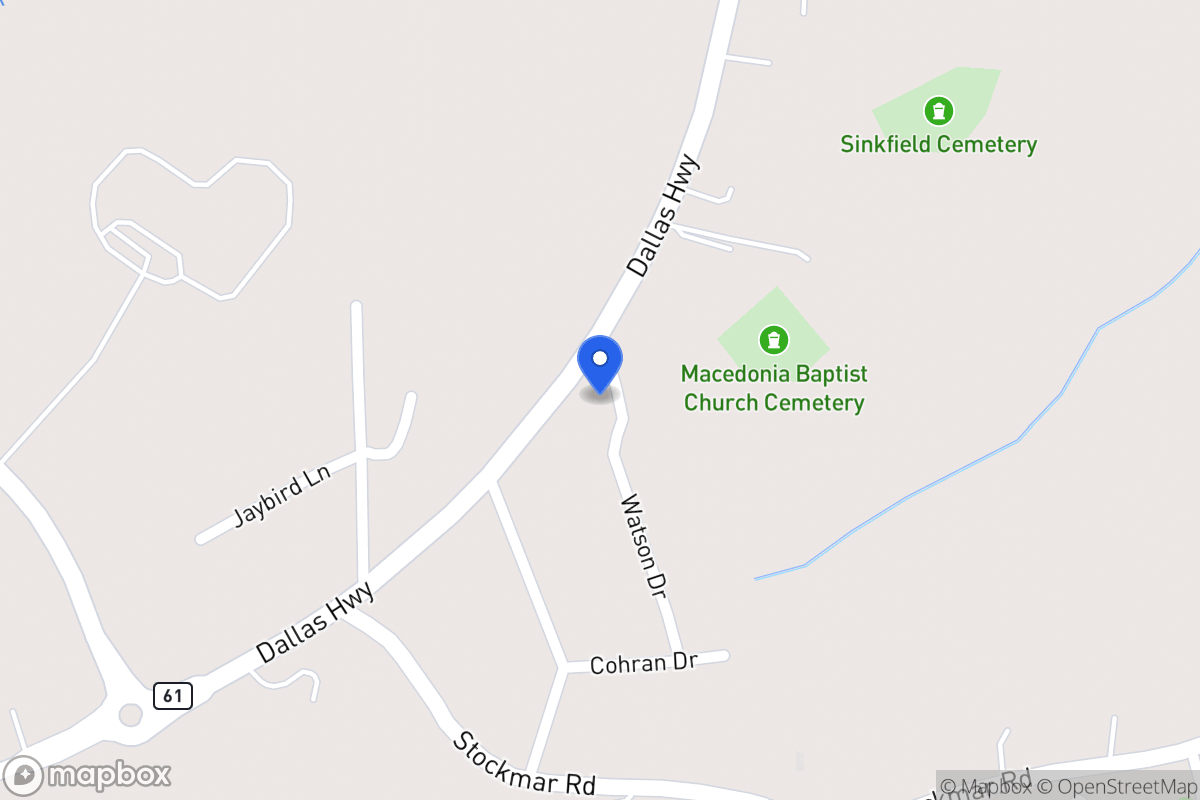 Map of 1209 Dallas Hwy