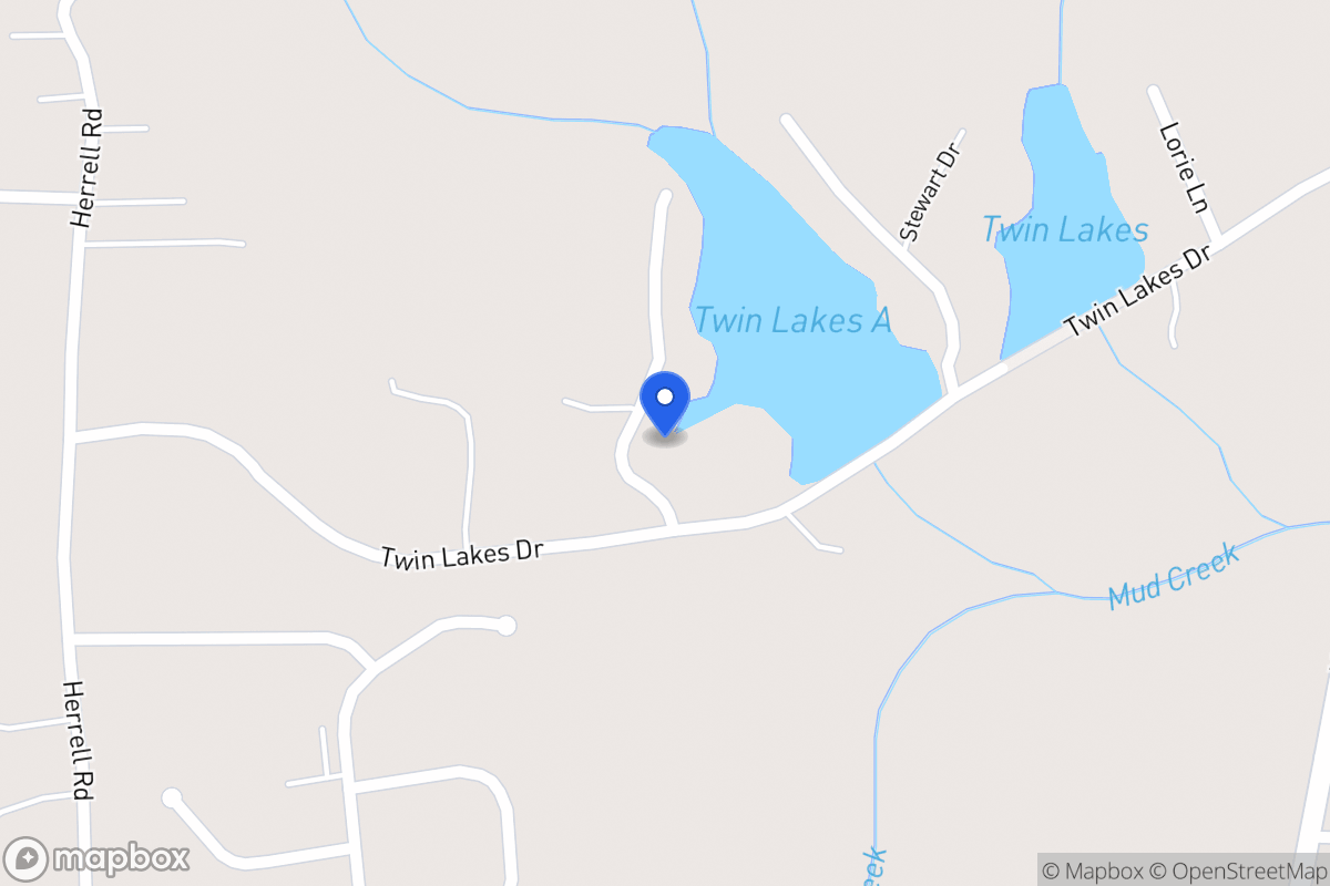 Map of 200 Twin Lakes Dr